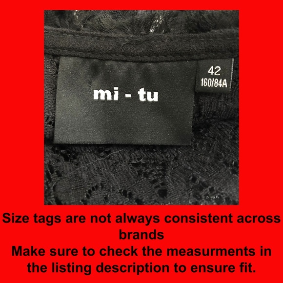 mi - tu black cropped lace jacket - Picture 6 of 8